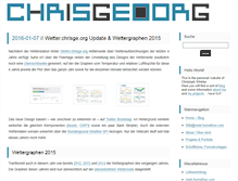 Tablet Screenshot of chrisge.org